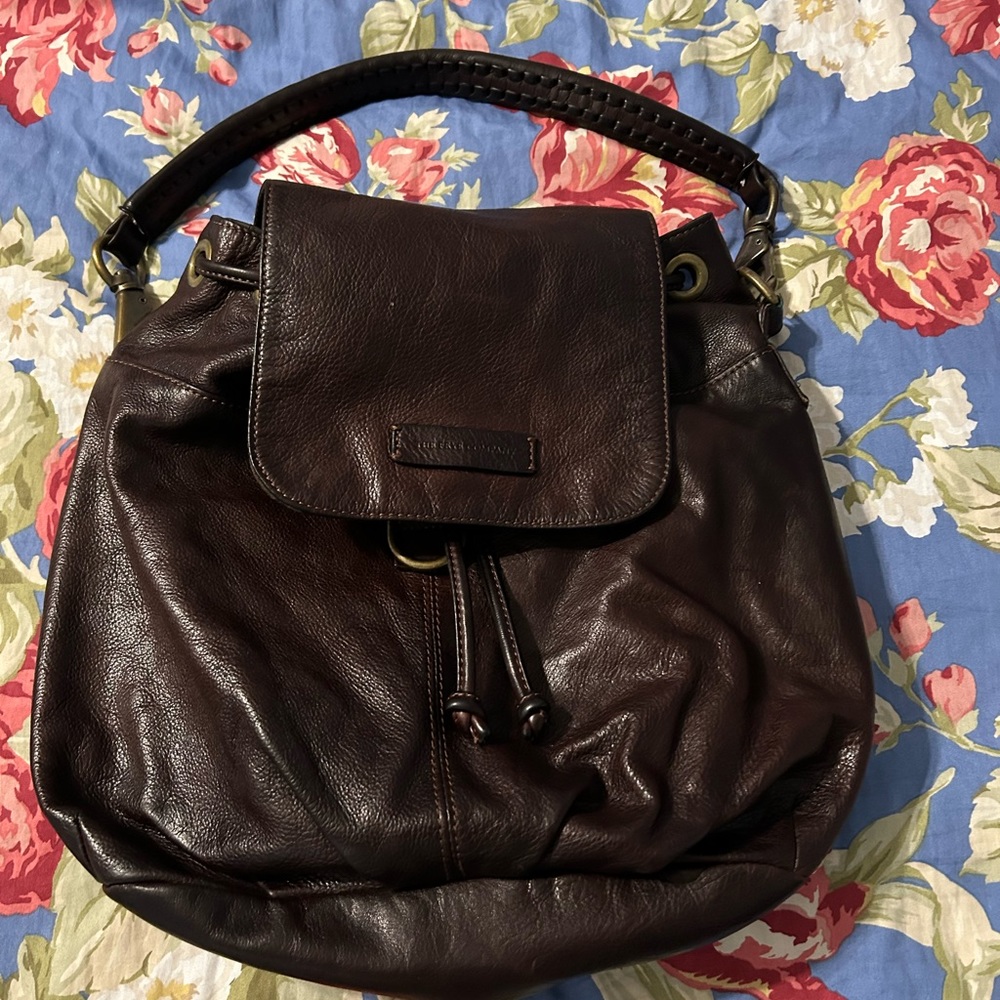 Frye Jenny Backpack Brown Leather
